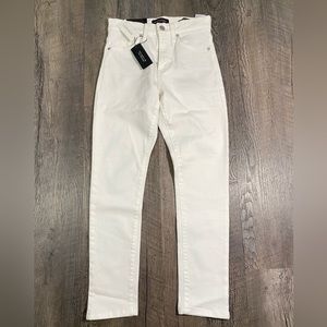 NEW | BANANA REPUBLIC High-Rise Straight White Jeans